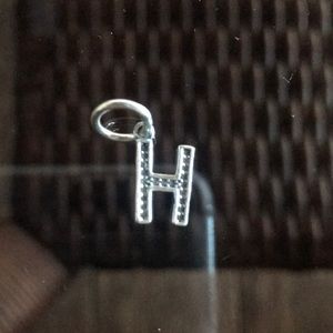 Pandora "H" Charm